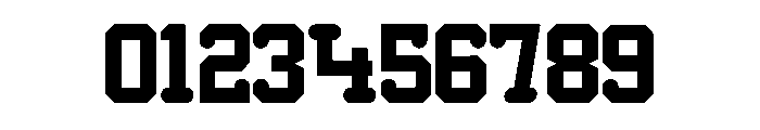 Tigers College Regular Font OTHER CHARS
