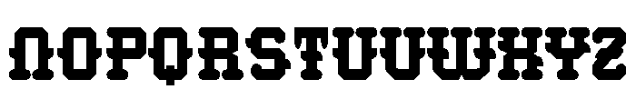 Tigers College Regular Font UPPERCASE