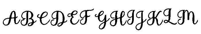 Tigger Font UPPERCASE
