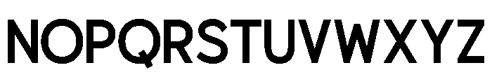 Tighteen Bold Font LOWERCASE