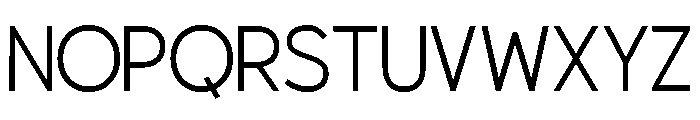 Tighteen Light Font UPPERCASE