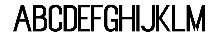 Tightrope Regular Font UPPERCASE