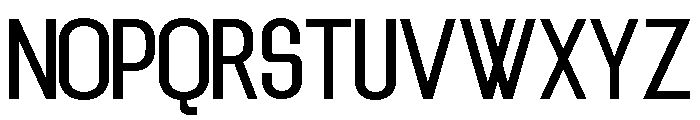 Tightrope Regular Font UPPERCASE