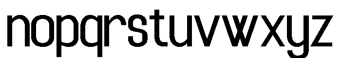 Tightrope Regular Font LOWERCASE