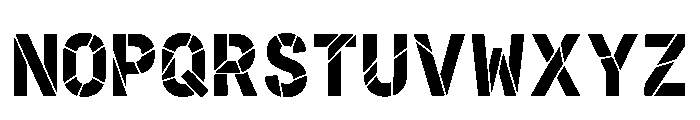 Tikhon Regular Font UPPERCASE