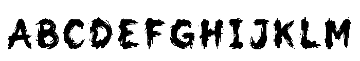 Tilapia Regular Font UPPERCASE