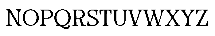 Tim Burton Serif Font LOWERCASE