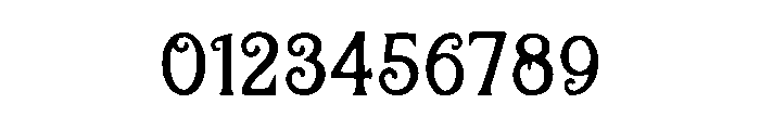 Tim Burton Font OTHER CHARS