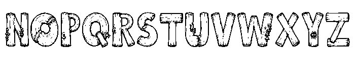 Timber Trail Extra Font LOWERCASE