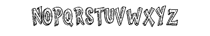 Timber Woodgrain By Squ Regular Font LOWERCASE