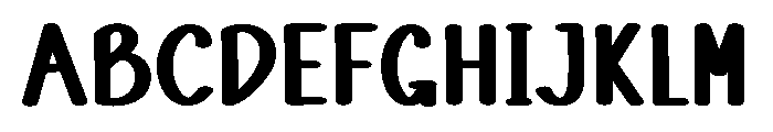 Time Autumn Font UPPERCASE