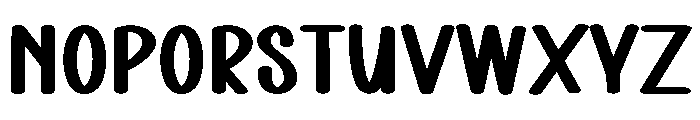 Time Autumn Font UPPERCASE