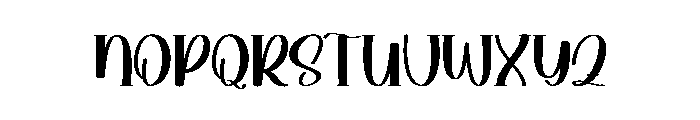 Time Beach Font UPPERCASE