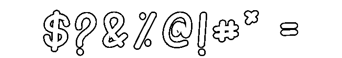 Time House Font OTHER CHARS