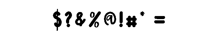 Time Travels Font OTHER CHARS