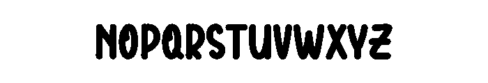 Time Travels Font LOWERCASE