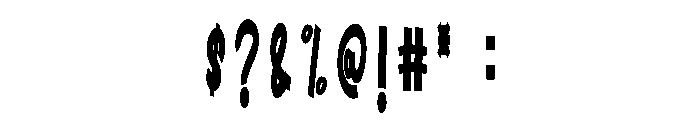 Time Work Font OTHER CHARS