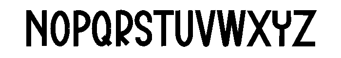 Time Work Font UPPERCASE