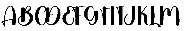 Timeday Font UPPERCASE
