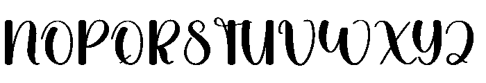 Timeday Font UPPERCASE