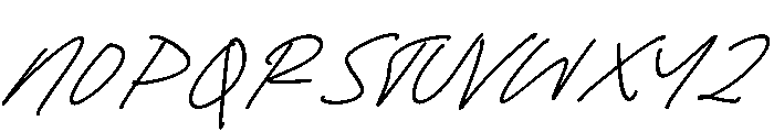 Timeless Moments Italic Font UPPERCASE