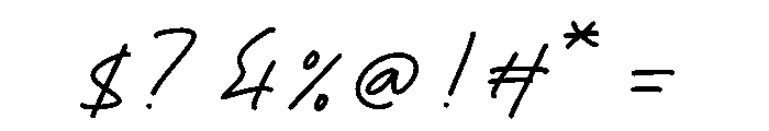 Timeless Moments Font OTHER CHARS