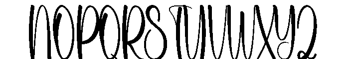 Timeline Wedding Font UPPERCASE