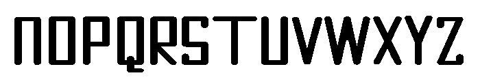 Timer-Bold Font UPPERCASE