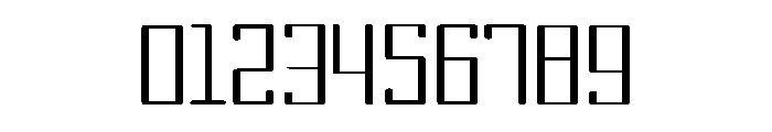 Timer-Carve Font OTHER CHARS