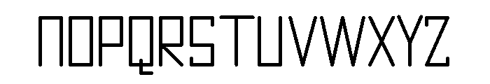 Timer Font UPPERCASE