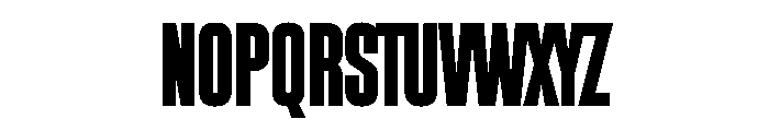 Timetable Regular Font UPPERCASE