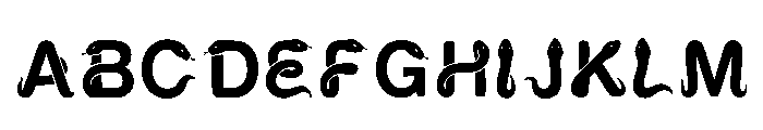 Timothy Regular Font UPPERCASE