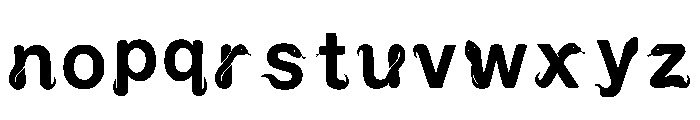 Timothy Regular Font LOWERCASE