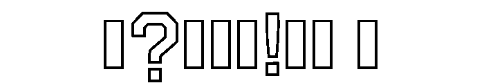 Tinea Regular Font OTHER CHARS
