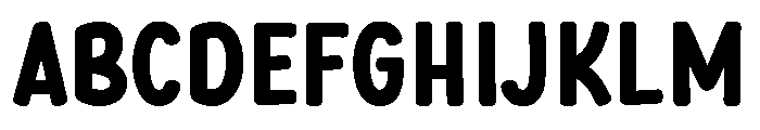 Tines Heart Font UPPERCASE