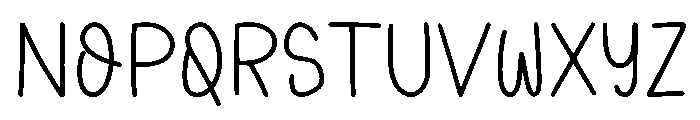 Tinsel Glitter Font UPPERCASE