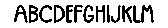 Tinsel String Font UPPERCASE