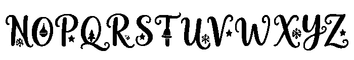 Tinsel_Twilight Font UPPERCASE