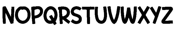 Tiny Chuckles Font UPPERCASE