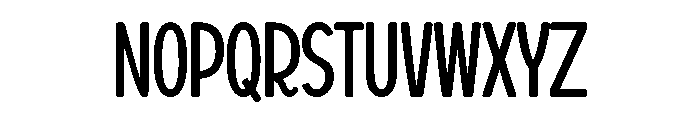 Tiny Garden Font UPPERCASE