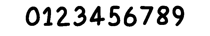 Tiny Noodle Regular Font OTHER CHARS