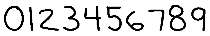 Tiny Pen Font OTHER CHARS