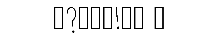 Tiny Pencil Letters Regular Font OTHER CHARS