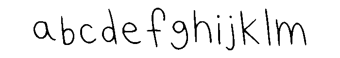 Tiny Pencil Letters Regular FONT