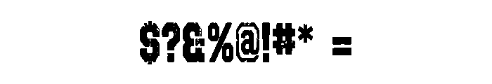Tiny Rodeo Font OTHER CHARS