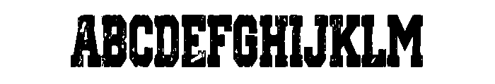 Tiny Rodeo Font UPPERCASE