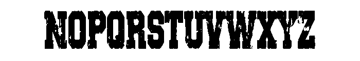 Tiny Rodeo Font UPPERCASE