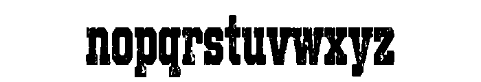 Tiny Rodeo Font LOWERCASE