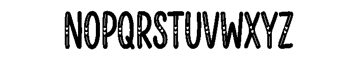 Tiny Strings Font UPPERCASE