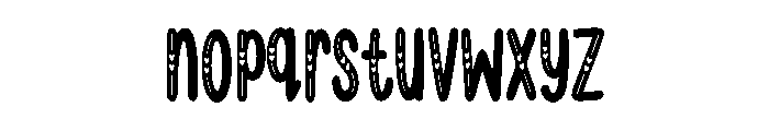 Tiny Strings Font LOWERCASE